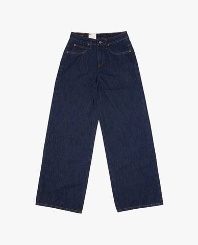  LEE - Quần jeans nữ ống rộng wash bạc 