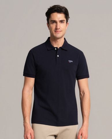  USPA - Áo polo nam cổ bẻ tay ngắn thêu logo 