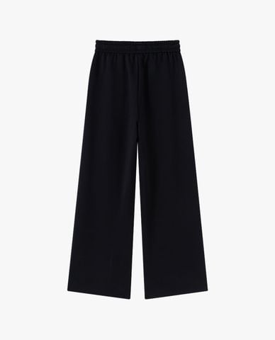  USPA - Quần dài nữ ống rộng lưng thun phối dây rút 