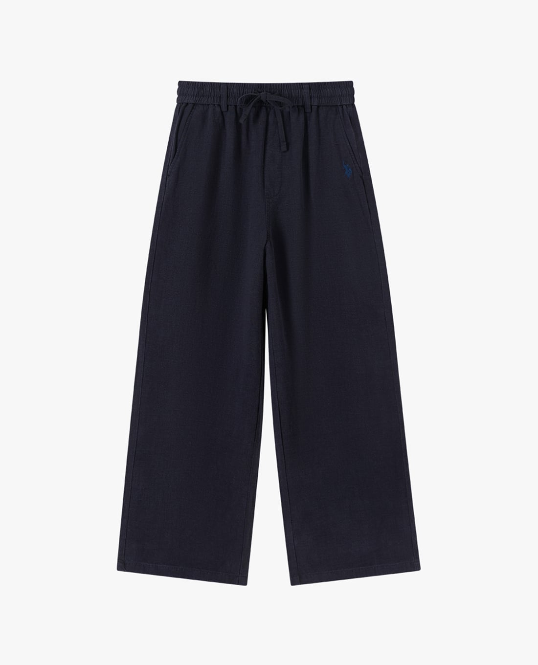 USPA - Quần nữ ống rộng lưng thun phối dây rút