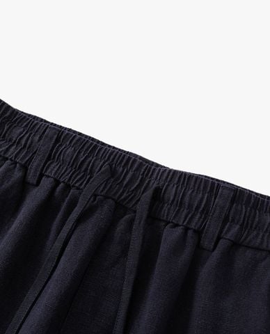  USPA - Quần nữ ống rộng lưng thun phối dây rút 