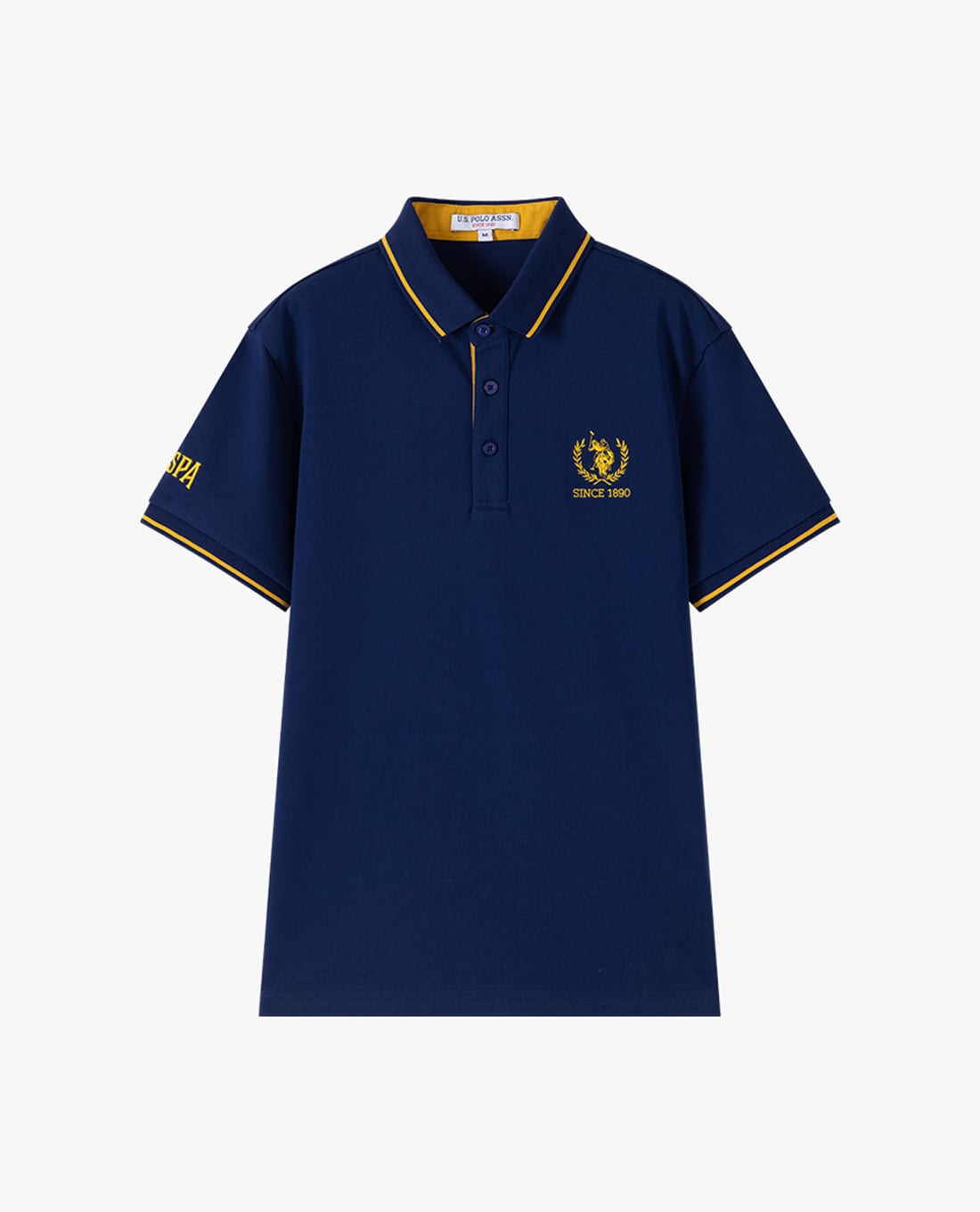 USPA - Áo polo nam cổ bẻ tay ngắn hiện đại