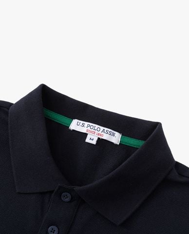  USPA - Áo polo nam cổ bẻ tay ngắn thêu logo 