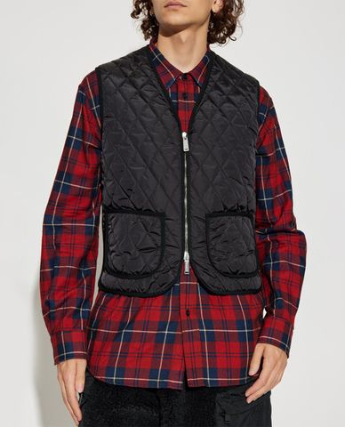  DSQUARED2 - Áo khoác chần bông nam sát nách Urban 