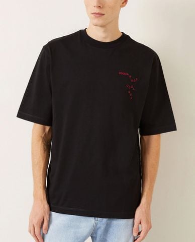  DSQUARED2 - Áo thun nam cổ tròn tay ngắn 