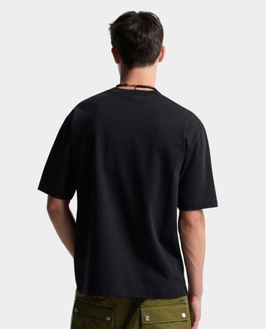  DSQUARED2 - Áo thun nam cổ tròn tay ngắn Monkey Business 