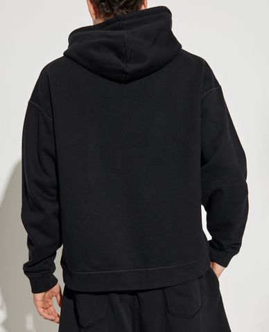  DSQUARED2 - Áo hoodie nam tay dài phối mũ trùm Heritage 