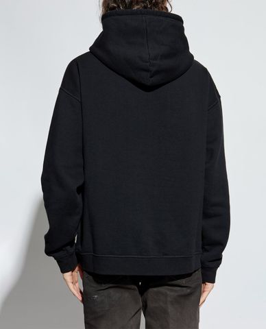  DSQUARED2 - Áo hoodie nam tay dài in họa tiết 