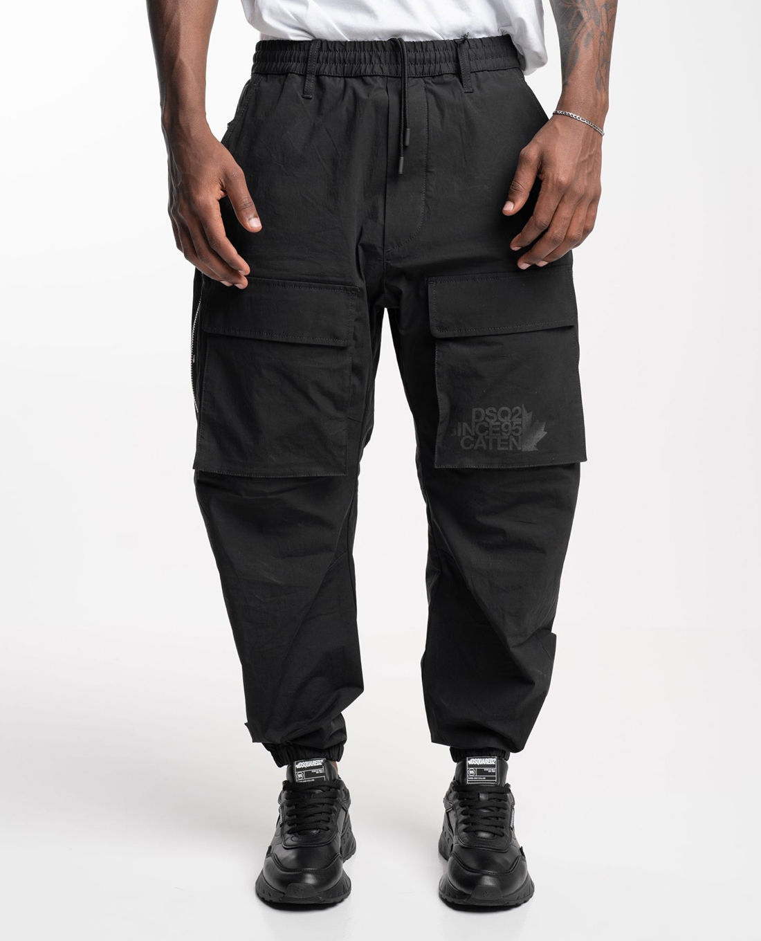 DSQUARED2 - Quần jogger nam phối túi hộp