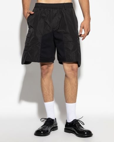  DSQUARED2 - Quần short nam ống rộng phối túi hộp 