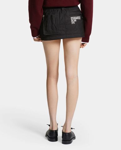 DSQUARED2 - Chân váy chữ A mini phom ôm 