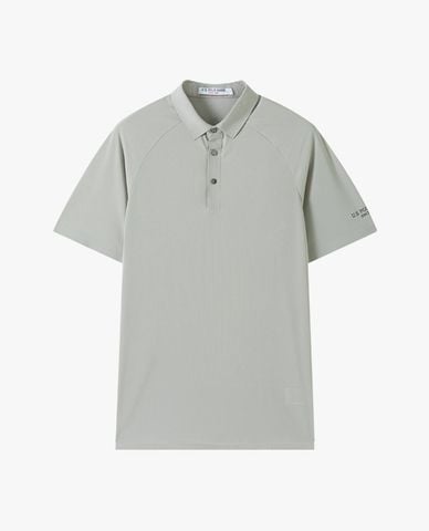  USPA - Áo polo nam cổ bẻ tay ngắn in logo 
