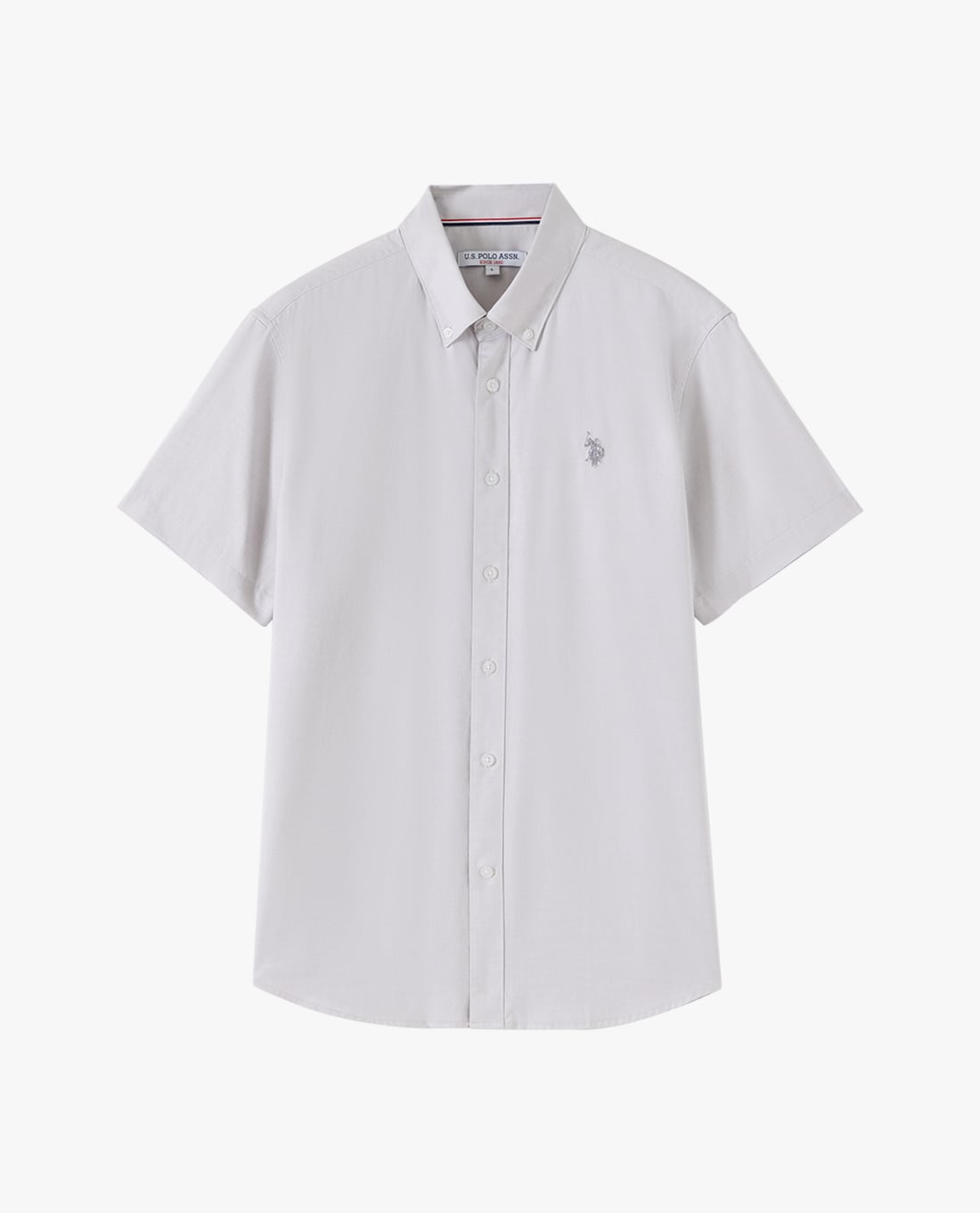 USPA - Áo sơ mi nam cổ bẻ tay ngắn thêu logo