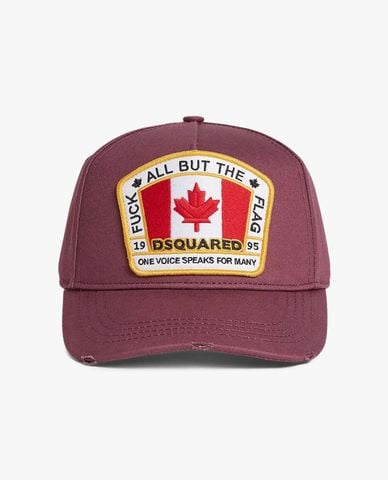  DSQUARED2 - Nón bóng chày nam thêu logo 