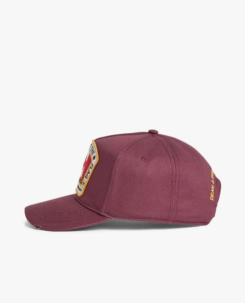  DSQUARED2 - Nón bóng chày nam thêu logo 