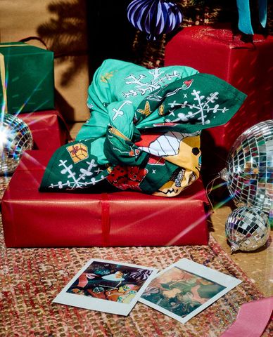  LUSH - Khăn vải Noel 