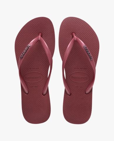  HAVAIANAS - Dép kẹp nữ Slim Logo Metallic 