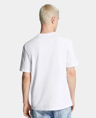  DSQUARED2 - Áo thun nam cổ tròn tay ngắn Milano 