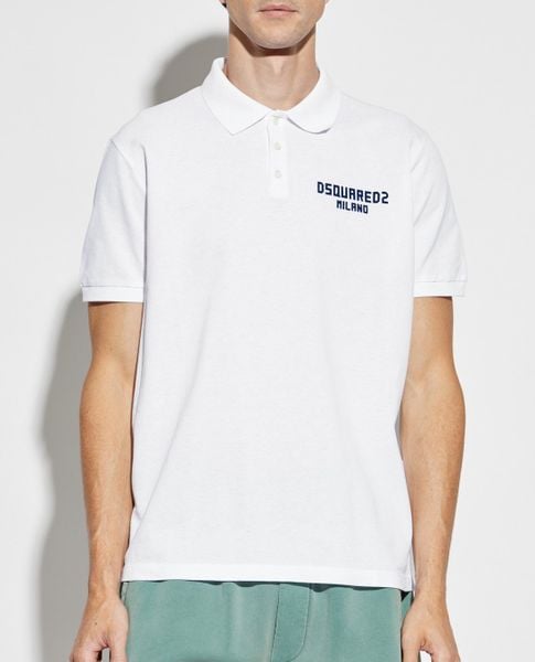  DSQUARED2 - Áo polo nam tay ngắn Milano 
