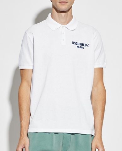  DSQUARED2 - Áo polo nam tay ngắn Milano 