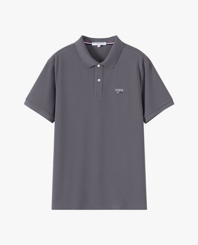  USPA - Áo polo nam cổ bẻ tay ngắn thêu logo 
