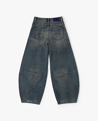  LEE - Quần jeans nữ ống rộng Indigo Seasonal-Barrel 