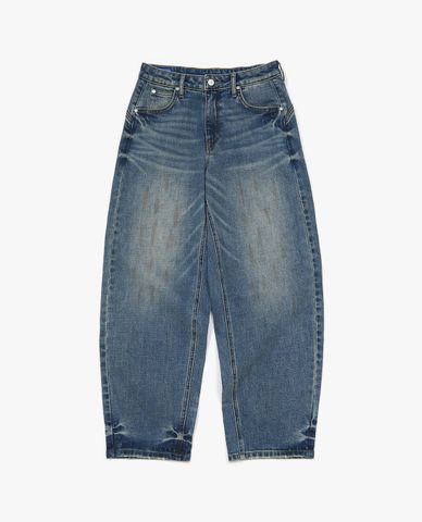 LEE - Quần jeans nữ ống rộng Balloon 