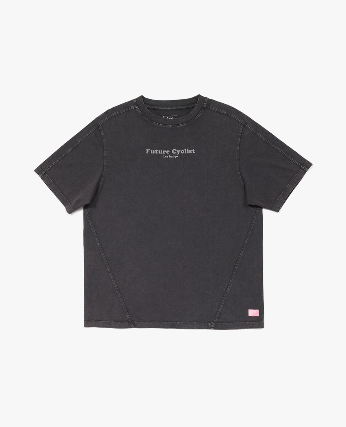 LEE - Áo thun nữ cổ tròn tay ngắn Indigo Seasonal