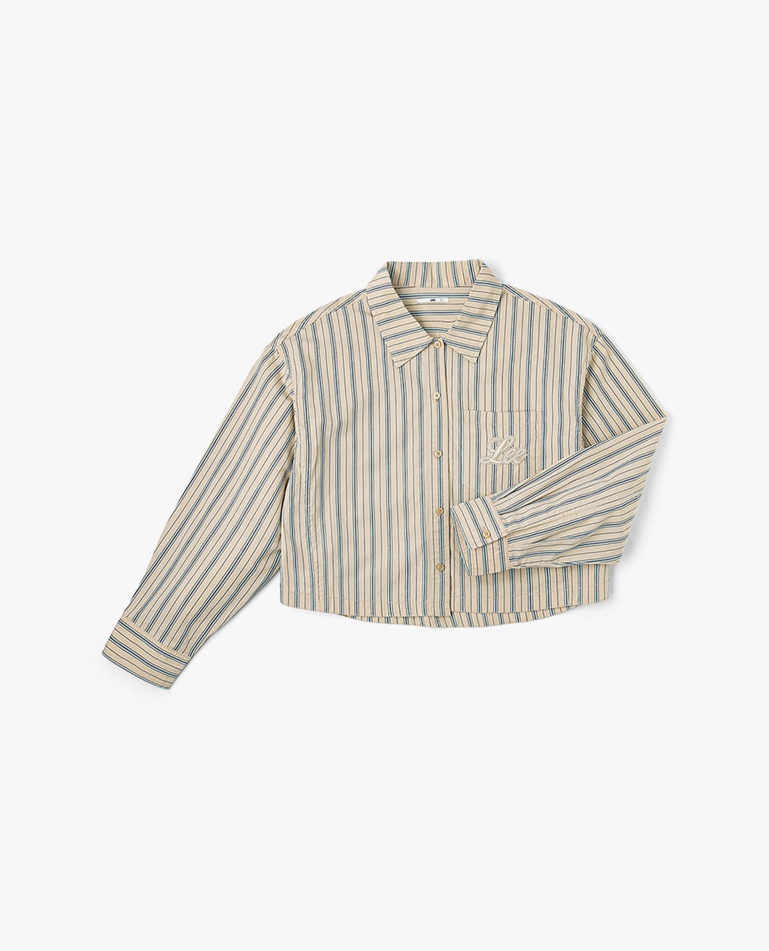 LEE - Áo sơ mi nữ phom croptop Modern Seasonal