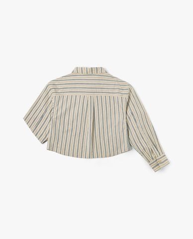  LEE - Áo sơ mi nữ phom croptop Modern Seasonal 