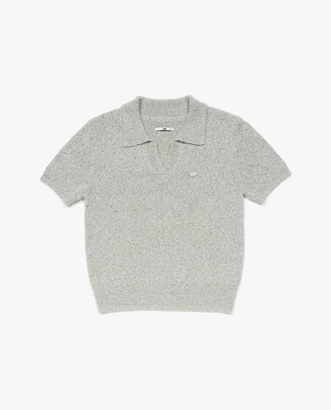 LEE - Áo polo nữ dệt kim tay ngắn Modern Seasonal