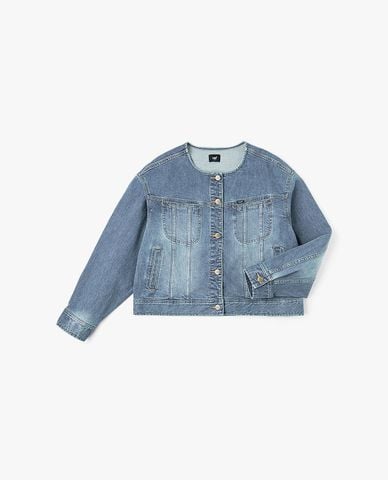  LEE - Áo khoác denim nữ tay dài Modern Seasonal 