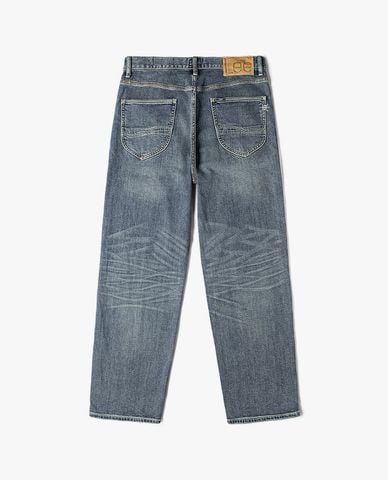  LEE - Quần jeans nam ống rộng wash bạc Easy Rider 761 