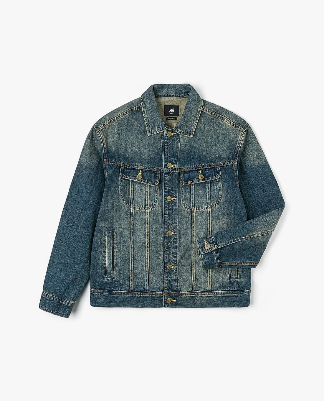 LEE - Áo khoác denim nam tay dài Modern Comfort