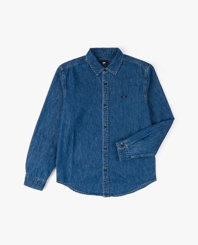  LEE - Áo sơ mi denim nam tay dài Modern Comfort 