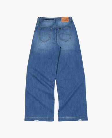  LEE - Quần jeans nữ ống rộng A-line 430 