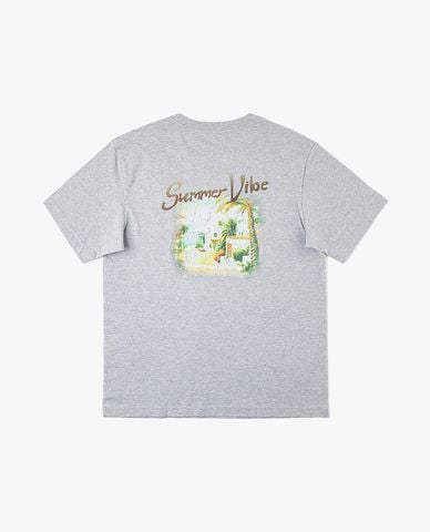  LEE - Áo thun nam cổ tròn tay ngắn Summer Vibe 