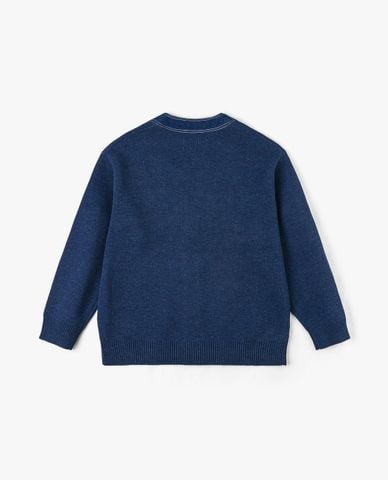  LEE - Áo khoác cardigan nam cổ V tay dài Seasonal 