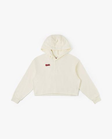  LEE - Áo hoodie nữ tay dài in họa tiết Angel Chen 