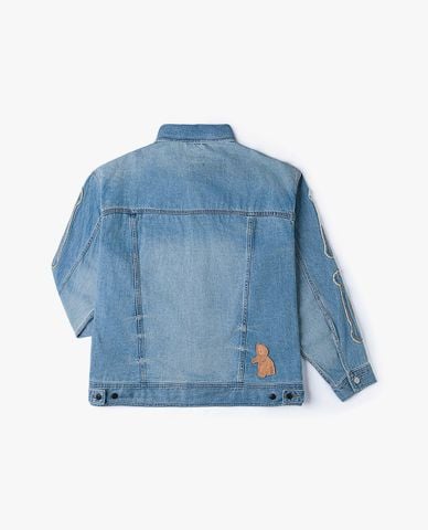  LEE - Áo khoác denim unisex tay dài Mighty Jaxx Seasonal 