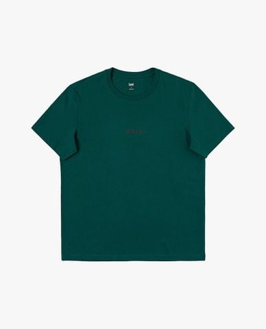  LEE - Áo thun nam cổ tròn tay ngắn in họa tiết 