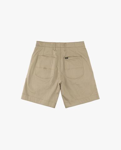  LEE - Quần short nữ ống rộng phối dây rút 