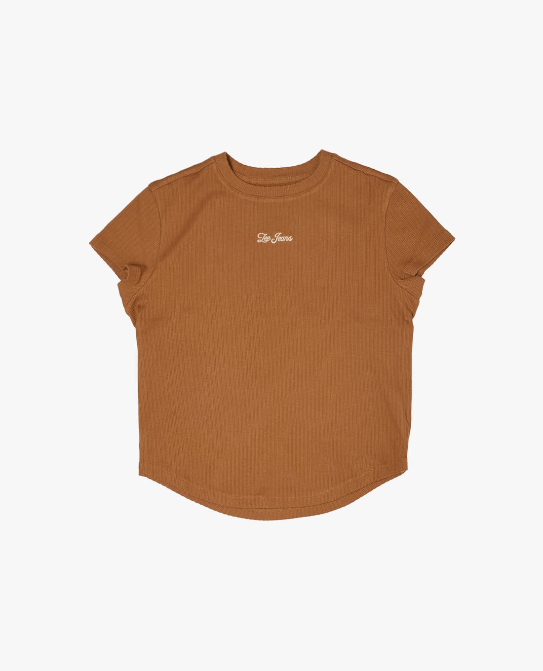 LEE - Áo thun nữ cổ tròn tay ngắn phom ôm