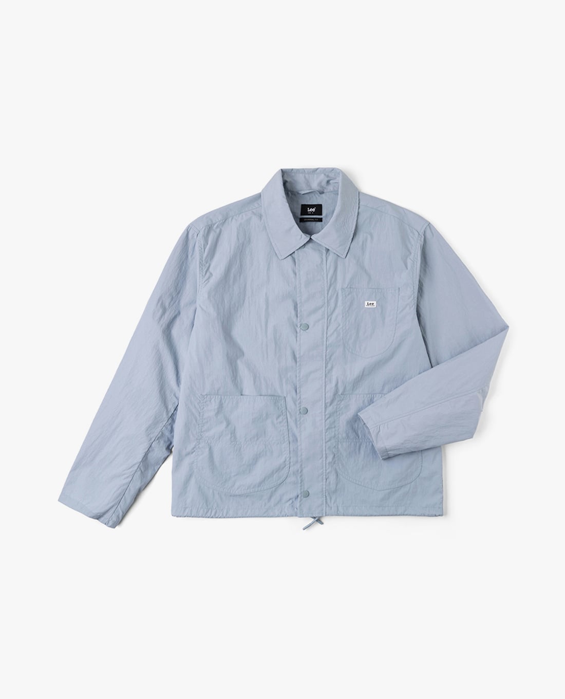 LEE - Áo khoác sơ mi nam tay dài phối túi