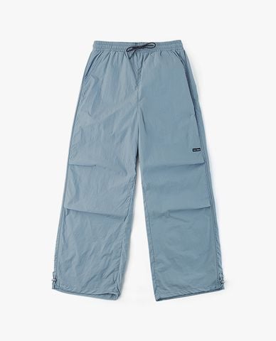  LEE - Quần nữ ống rộng lưng thun phối dây rút 