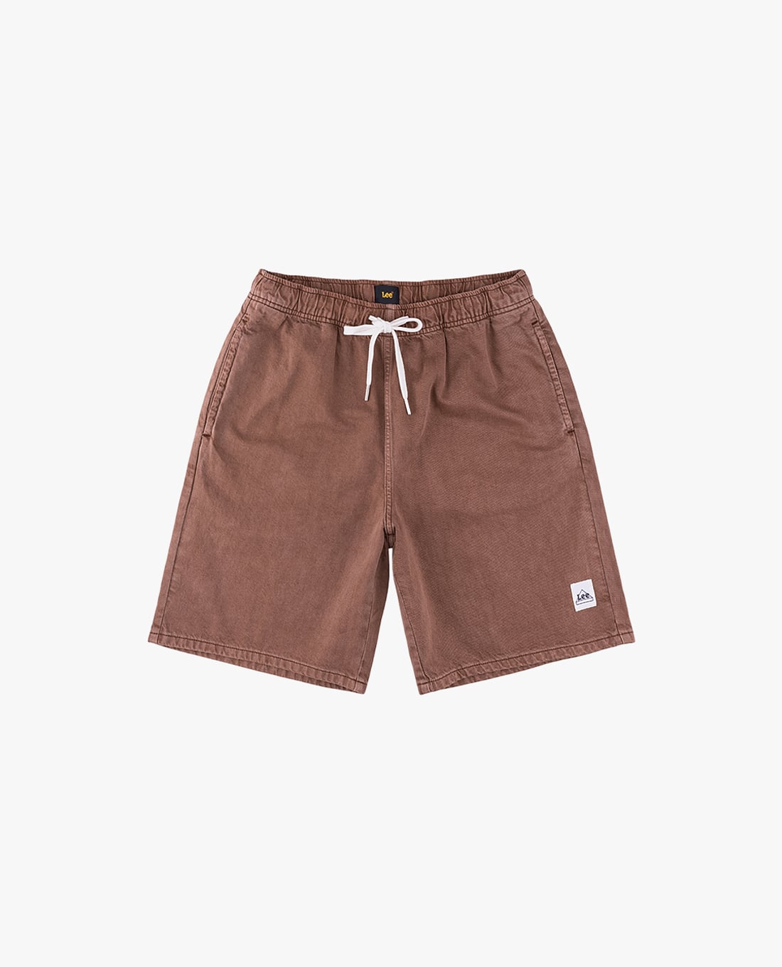 LEE - Quần short nam ống rộng phối dây rút