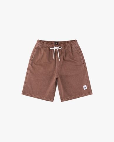  LEE - Quần short nam ống rộng phối dây rút 