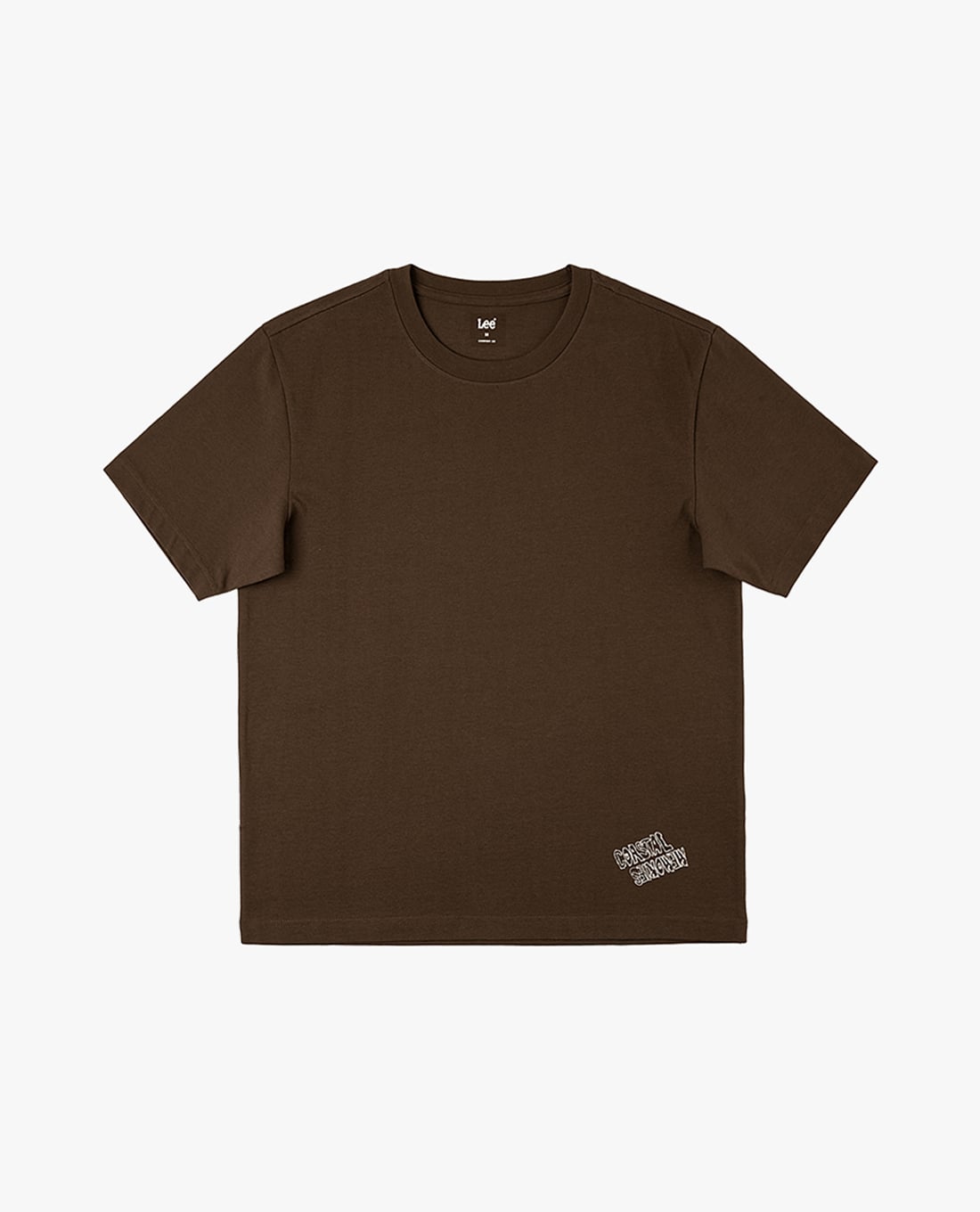 LEE - Áo thun nam cổ tròn tay ngắn in họa tiết