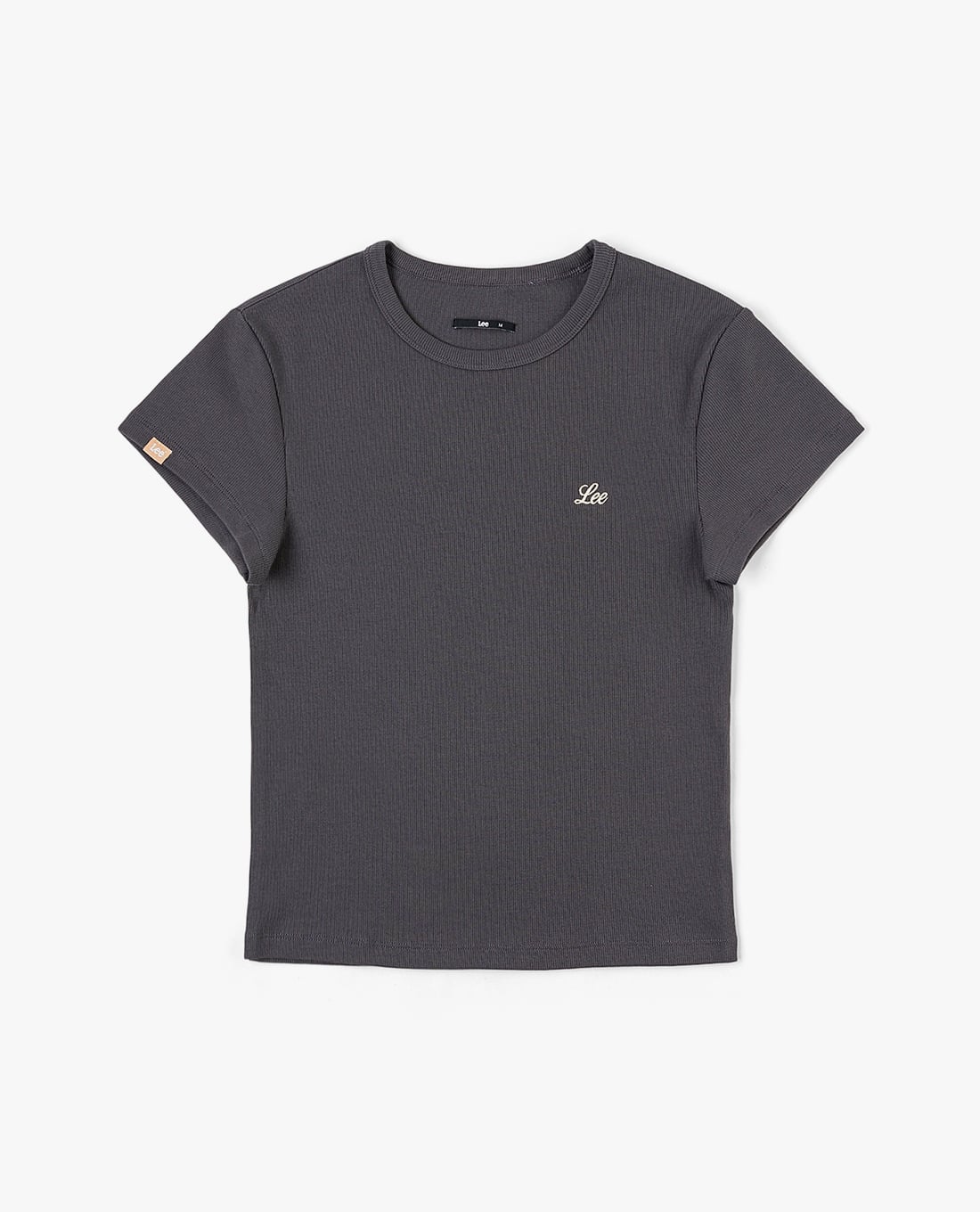 LEE - Áo thun nữ cổ tròn tay ngắn phom ôm