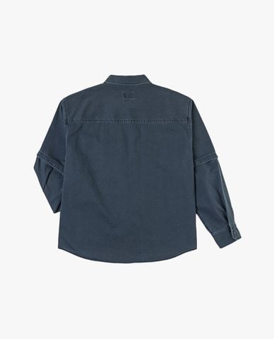  LEE - Áo sơ mi denim nam tay dài phối túi hộp 